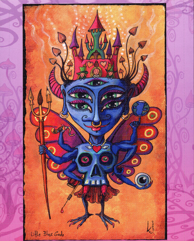 little-blue-gods-blotter-art-blotter-art-collectables