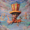 music boy, Blotter art Kamiel Proost, psychedelic blotter