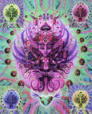 shayana, Blotter art Kamiel Proost, psychedelic blotter