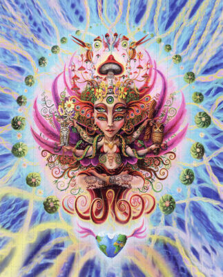 shayana, Blotter art Kamiel Proost, psychedelic blotter
