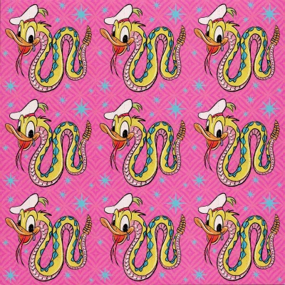 Donald Duck Snake by Ziero Muko