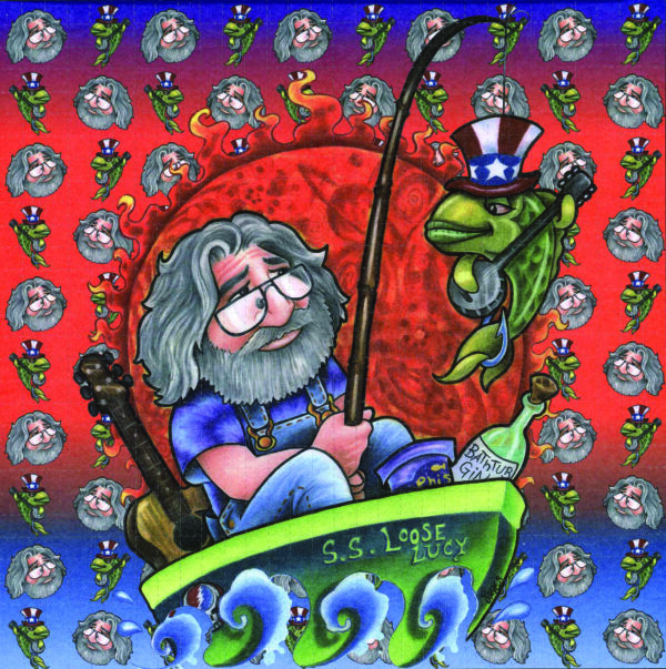 fisherman blotter art collectables