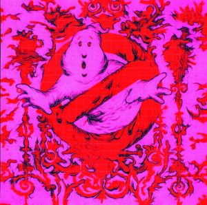 ghost busters blotter art collectables