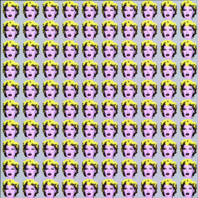 marilyn monroe blotter art collectables