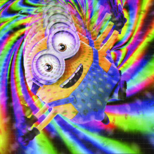 minion blotter art collectables